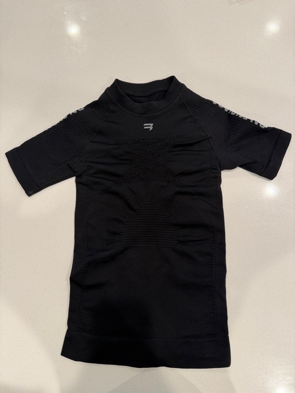 Balenciaga Black Short Sleeve Top